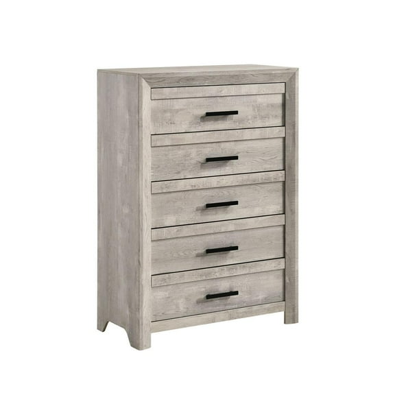 Picket House Furnishings Keely 5-Drawer Chest in White