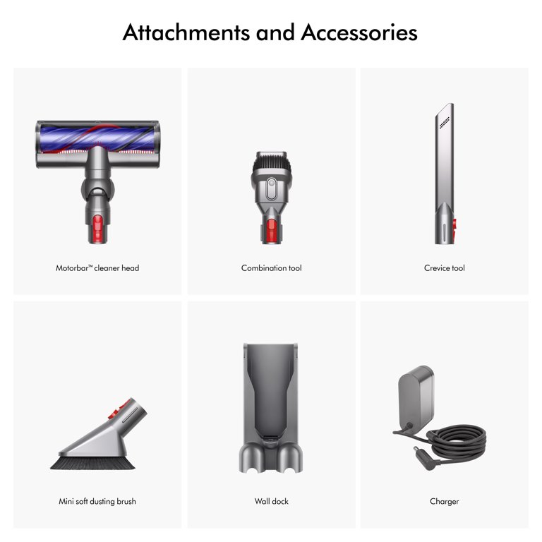 Dyson Restored V8 Origin Extra Cordless Vacuum Blue with