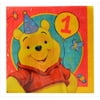 Winnie the Pooh '1 Year Happy' Small Napkins (16ct)