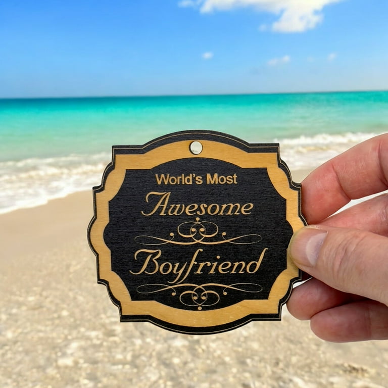 Ornament - World's most awesome Boyfriend