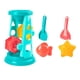 thumbnail image 1 of Juego de juguetes de arena de playa para de 5 piezas, juego de interior y exterior, rueda de arena, juego de juguetes de playa, juguetes, 1 of 9