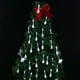 thumbnail image 3 of Guirnalda de 50 luces LED solares con 8 modos de iluminación y forma de lágrima, impermeables, para patio, jardín, árbol de patio, decoración de bodas (blancas), 3 of 5