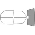thumbnail image 2 of Rvinyl Window Tint Kit Compatible with Volkswagen Golf 1985-1992 (2 Door) - Rear Windshield Precut, 2 of 8