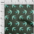 thumbnail image 1 of oneOone Viscose Chiffon Fabric Swallow Bird Embroidery Printed Fabric 1 Yard 42 Inch Wide, 1 of 1