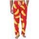 thumbnail image 1 of Pantalones largos para hombre con estampado de cintura elástica y bolsillo con cordón, pantalones largos de poliéster para hombre, 1 of 5