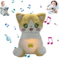 thumbnail image 4 of LYINGF The Breathing Green Sleepy Breathing Stuffed Animal Peluche Que Respira Para Dormir Sleeping Breathing Anxiety Koala With Sensory Light Sound Music Appease Toy, 4 of 9