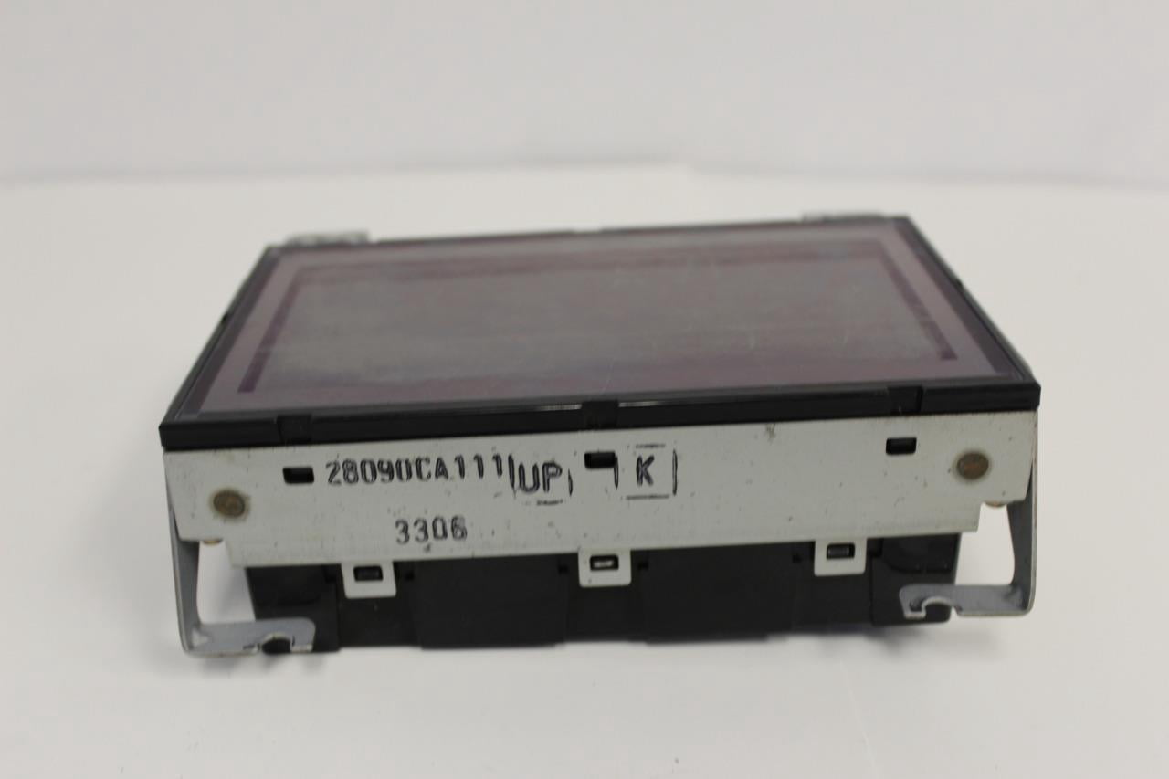 2004-2004 NISSAN MURANO INFINITI FX INFO SCREEN MONITOR DISPLAY 28090CA 111