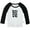 Long Black Raglan T-shirt, variant on Funky Dope Fresh & Fly Funny T shirt For Baby, Newborn Babies T-shirts, Infant Tops, 0-24M Kids Graphic Tees Clothing (Short Black Raglan T-shirt, 6-12 Months)