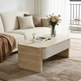 thumbnail image 4 of Miekor Furniture Lift Top Coffee Table, Modern Extendable Wooden Desk with Hidden Storage No8244, 4 of 9