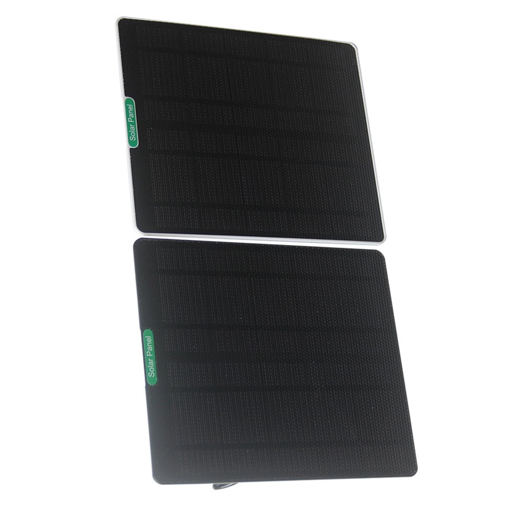 WINDLAND Solar Charging Panel For Rechargeable Cameras Enhanceds Sunlight Conversion Efficiency Resistant Frame