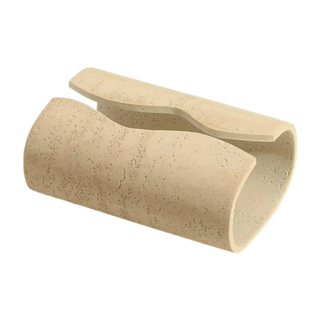 Funda para caja de pañuelos, dispensador de pañuelos cosméticos, accesorios originales para el hogar, accesorios de baño, dispensador de papel, servil Beige