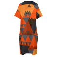 thumbnail image 4 of Vestido indio holgado con bolsillos para mujer Ropa de baile verano, 4 of 6