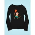 thumbnail image 3 of Monkey With A Balloon Long Sleeve Toddler -Image by Shutterstock,  2 Toddler, 3 of 4