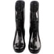 thumbnail image 3 of Botas Lluvia TOP MODA Comodas Mujer Versatil negro 23, 3 of 5