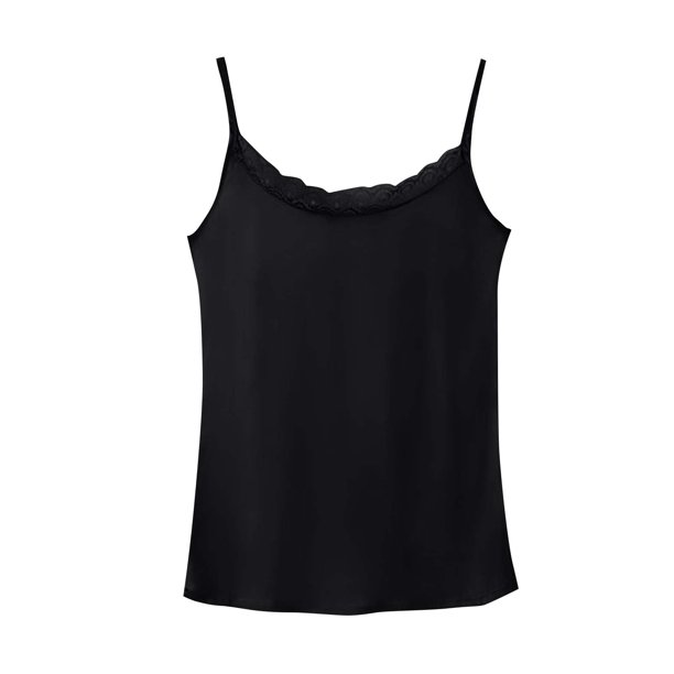 aidice Plus Size Lace Camisole for Women M-4XL Sleeveless Strap