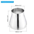 thumbnail image 2 of 304 Stainless Steel Pipe Fitting , 3.5" to 2.5" Tube Concentric Reducer and Increaser Weld Pipe Fitting Pipe Connector, 2 of 6