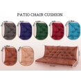 thumbnail image 4 of Cushion for Swing Chair Matalde Garden Bench Cushion Waterproof Replacement Swing Cushion, Dark Coffee 150cm*100cm, 4 of 12