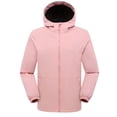 thumbnail image 2 of jsaierl Women's Winter Jackets Plus Size Outdoor Travel Windbreaker Fall Zip Up Thermal Jacket Hooded Fleece Ski Coats Snow Thicken Outerwear, 2 of 7
