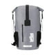 thumbnail image 3 of Mochila impermeable de 55 litros de PVC para aventuras al aire libre. Versátil. Gris, 3 of 8