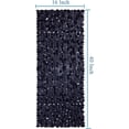 thumbnail image 2 of Bath Shower Mat Non Slip: Extra Large Pebble Bathtub mat for Families, Anti Slip Matt with Drain Holes Suction Cups Tub - 16 X 40 Inch Black, 2 of 4