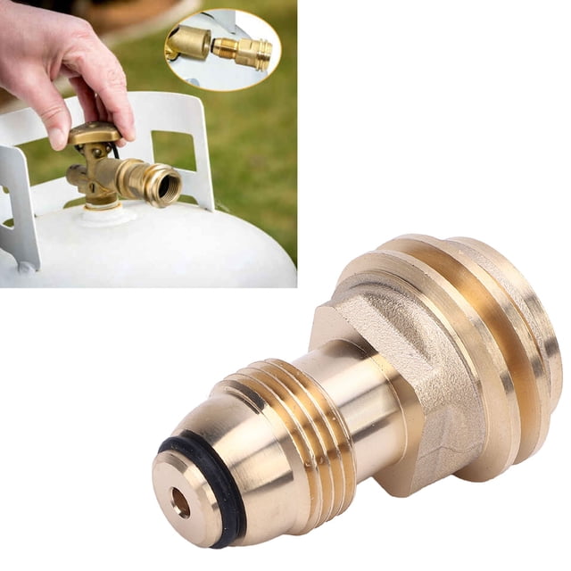 Adaptador De Tanque POL A QCC1, Convierte El Tanque POL LP A Reguladores De Mangueras QCC1 Tipo 1 Para Remolque De Furgoneta RV