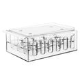 thumbnail image 1 of Bewildely Cajón transparente de plástico para el hogar Caja de almacenamiento de huevos Bandeja de huevos de doble capa engrosada transpirable Cocina y Comedor Bewildely HA014709-00, 1 of 1