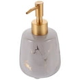 thumbnail image 1 of QUTETN Shampoo Sub Bottle Ceramic Hand Soap Liquid Bottles with Pump Travel Grey, 1 of 1