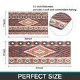 thumbnail image 7 of Boho Red Southwestern Ethnic Pattern Kitchen Rugs Sets Of 2,Anti Fatigue Kitchen Mat Rugs Non Slip Washable,Decorative Kitchen Floor Mats for Kitchen,Sink,Laundry,17"x30"+17"x47", 7 of 7