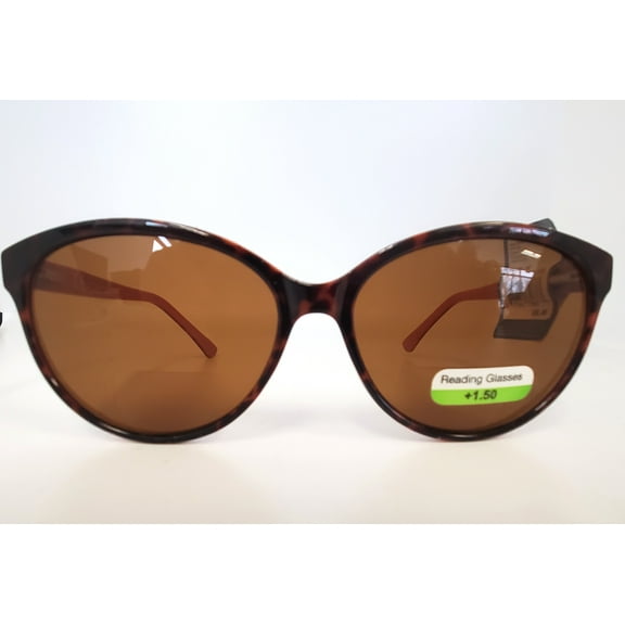 Riviera Bifocal Sun Readers "Brittany" 1.50 Tortoise with Rose
