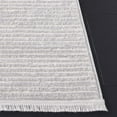 thumbnail image 3 of SAFAVIEH Whisper Zoe Solid Area Rug, Grey/Ivory, 5'3" x 7'6", 3 of 10