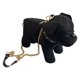 thumbnail image 1 of Bolso bandolera con forma de perro francés, original, divertido y novedoso, para viajes. Negro, 1 of 9