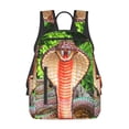 thumbnail image 1 of Balery Cobra Snake Mochila Ligera para Hombres y Mujeres – Resistente y Impermeable, Ideal para la Escuela, el Trabajo, los Viajes y el Uso Diario, 1 of 7