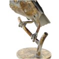 thumbnail image 4 of DecMode 15" Patina Parrot Garden Sculpture with Branch Base, 4 of 9