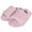 Pink, variant on Girls Plush Fluffy Slip On House Slippers with Memory Foam