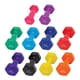 thumbnail image 1 of Mancuerna CanDo recubierta de vinilo 0,45-4,55 kg codificada por color, 1 of 5