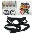 thumbnail image 5 of Cateissary Portavasos con base de goma Correa Collar Accesorio funcional y de moda Kits de decoración para fiestas, 5 of 5