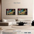 thumbnail image 4 of Elephant Stock Rhinoceros Color Grunge Wall Art - Horizontal Canvas Wall Art - Living Room Wall Decor - Animal Canvas - Gold And Black Decor - 51" x 34", 4 of 8