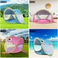 thumbnail image 5 of Suodoka Baby Beach Tent UV Protection Windproof Portable Infant Pop Up Shade Sun Shelter Pink (61.4 inches / 156 cm), 5 of 9