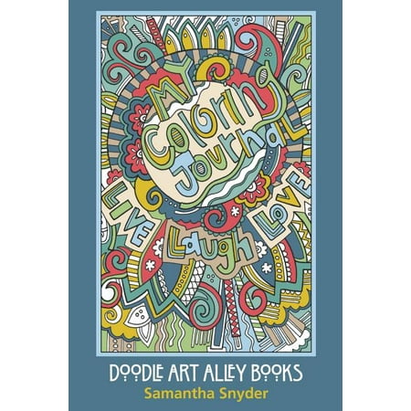 My Coloring Journal Live Laugh Love Walmart Com