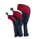 thumbnail image 1 of Cubierta de Cabeza de Golf kusrkot 3 Uds Madera Rojo Cuello Largo, 1 of 8