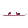thumbnail image 3 of Lucky Bums 120cm Youth Kids Plastic Snowboard w/ Adjustable Bindings, Pink, 3 of 6