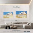 thumbnail image 4 of Elephant Stock Wheat Fields Wall Art - Horizontal Multi Panel Canvas - Living Room Wall Decor - Nature Multi Panel - Blue And White Decor By Avery Tillmon - 65" x 42", 4 of 8