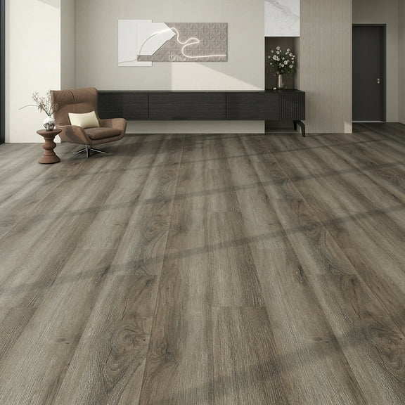 48"x7.2" SPC Composite Flooring; 10 Planks/Box (23.9 sq. ft/Box); 6mm Thick with 1mm IXPE Backing; 20 mil Wear Layer; Ultra-Quiet and Slip-Resistant