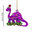 thumbnail image 3 of Decoraciones Del Árbol de Navidad Colgante Del Dinosaurio, Colgante Del Coche, Árbol de Navidad Decoración Del Hogar Luzes Del Árbol de Navidad, 3 of 3