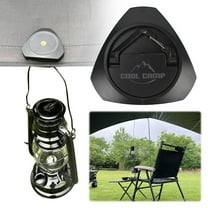 Camping Tent Magnetic Hook Outdoor Tent Canopy Hanging Buckle Hook (Black)