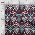 thumbnail image 1 of oneOone Polyester Lycra Fabric Damask Ikat Print Sewing Fabric BTY 56 Inch Wide, 1 of 1