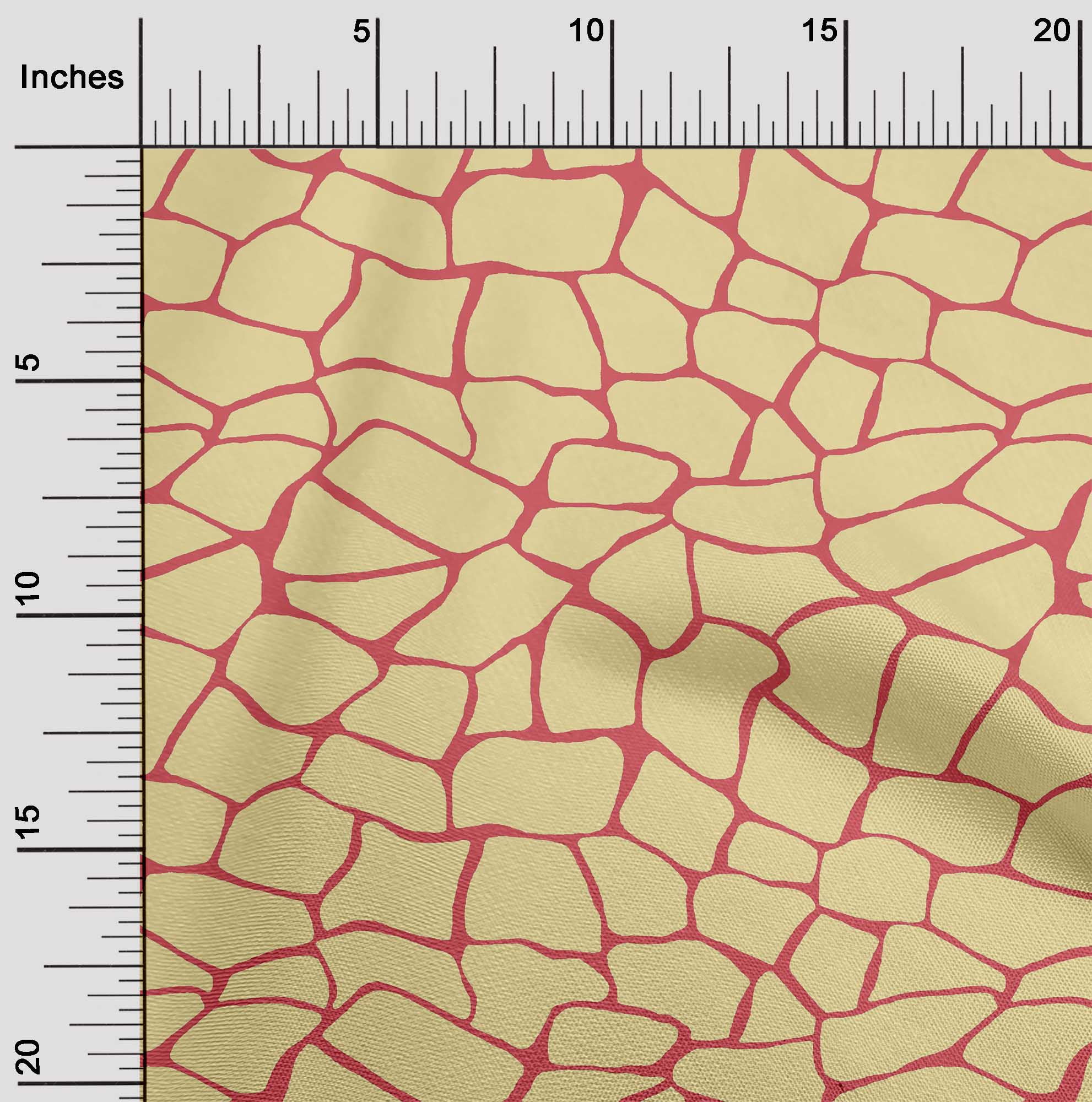 Yellow Giraffes Cotton Jabla Top main image 1