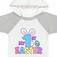 thumbnail image 4 of Inktastic My 1st Easter One with Bunny Ears and Tail Boys or Girls Baby Bodysuit, 4 of 5