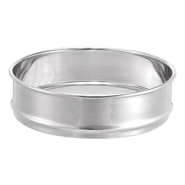 80 Mesh Lab Sieve 8" Diameter Test Sieve 304 Stainless Steel Wire Cloth (0.2mm) for Industrial Laboratory