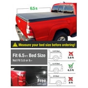 96893 Genesis Elite Roll Up Truck Bed Tonneau Cover for 2007-2018 Silverado & Sierra 1500, 2500 HD, 3500 HD | Fits 6.5' Bed